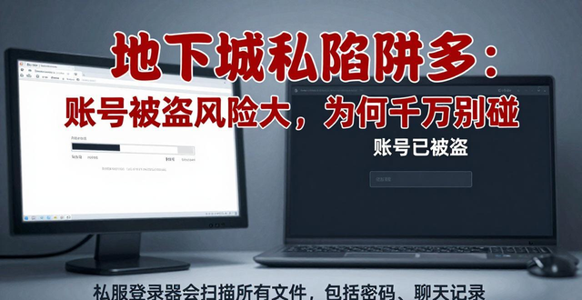 地下城私服陷阱多:账号被盗风险大,为何千万别碰